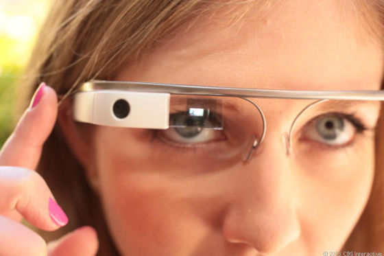 谷歌智能眼镜Google Glass